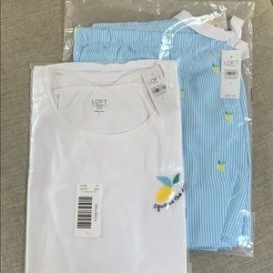 Brand New! Loft pajama set ~Large